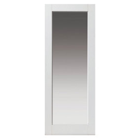 Tobago White Glazed Internal Door