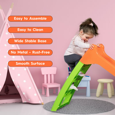 Toddler First Slide Indoor Outdoor, Slides for Kids, Garden Slides for Toddler Age 12+