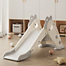 Toddler Slide Foldable Plastic Slide Age 1-3 Freestanding Playset for Indoor and Outdoor Playground