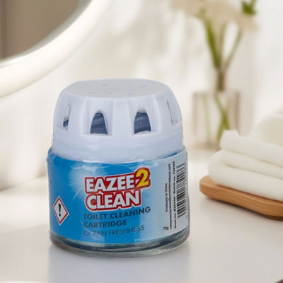Toilet Bowl Cistern Cleaner Cartridge Block 2000 Flush Ocean Fresh