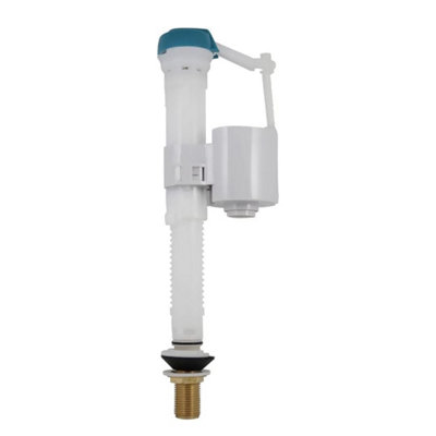 Toilet Cistern Fill Valve, Inlet Valve, 1/2 Brass Tail, Bottom Supply ...