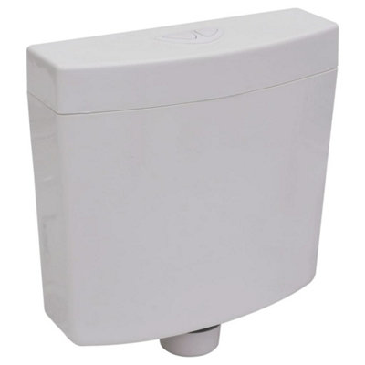 Toilet Cistern with Bottom Water Inlet 3/6 L Grey - 5