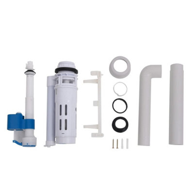 Toilet Cistern with Bottom Water Inlet 3/6 L Grey - 6