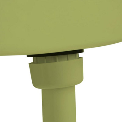 Toilet Cistern with Bottom Water Inlet 3/6 L Olive - 3