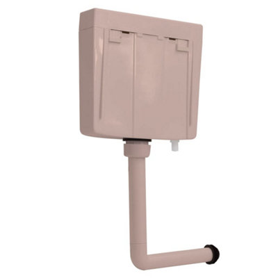 Toilet Cistern with Bottom Water Inlet 3/6 L Salmon