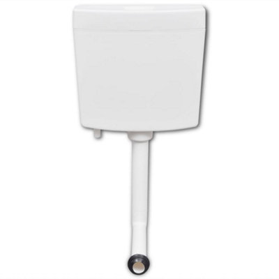 Toilet Cistern with Bottom Water Inlet 3/6 L White