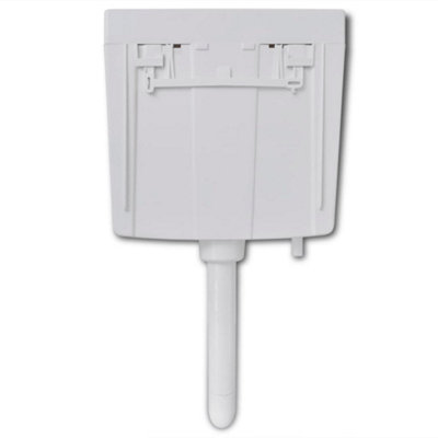 Toilet Cistern with Bottom Water Inlet 3/6 L White - 3