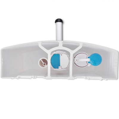 Toilet Cistern with Bottom Water Inlet 3/6 L White - 6