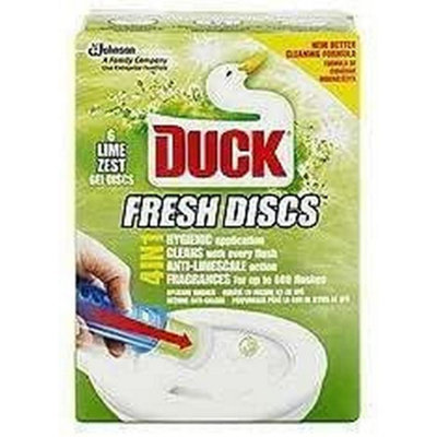 Toilet Duck 36 ml Fresh Disc Gel Lime (Pack of 3)