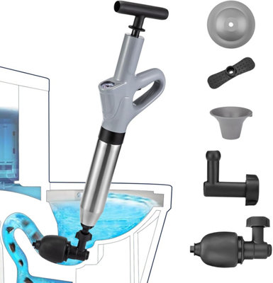 Toilet insert nozzle, high pressure toilet insert nozzle