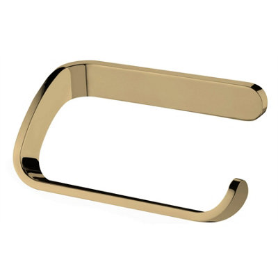 Toilet Roll Paper WC Holder Bathroom Gold Colour Finished Zamak Wall Mounted
