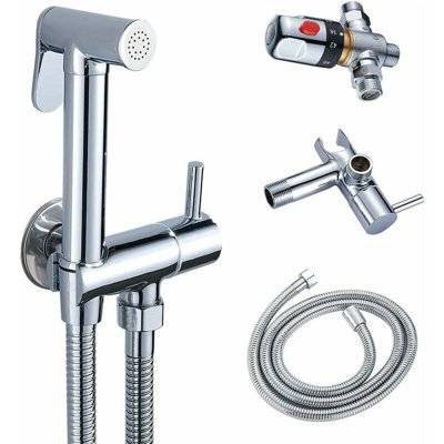 Toilet Shower Kit Thermostatic Mixing Valve Hand Shower With Hand ...
