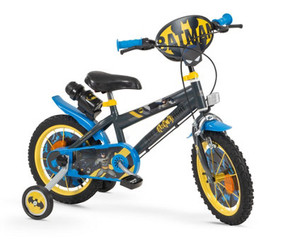 16 inch batman hot sale bike with stabilisers