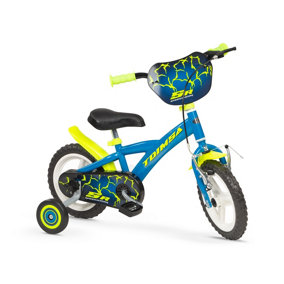 Toimsa Lightning 12" Childrens Bicycle w/ Rear Wheel Front Basket