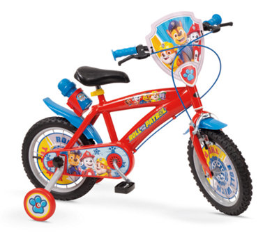 Paw patrol discount bike with stabilisers