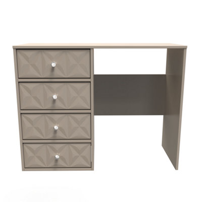 Toledo 4 Drawer Vanity in Mushroom (Ready Assembled) DIY at B&Q