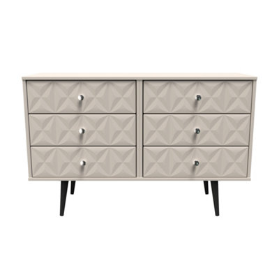 Toledo 6 Drawer Chest in Kashmir Matt (Ready Assembled)