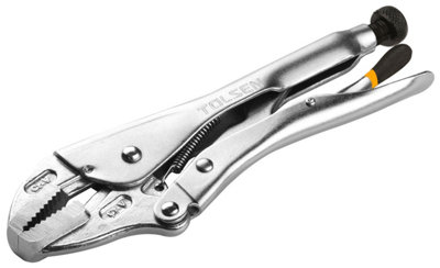 Tolsen Tools Plier Locking 250mm Straight Jaw Industrial