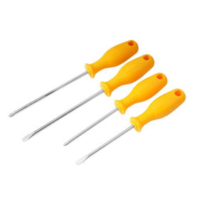 Tolsen Tools Screwdriver Set 4 Pcs Yellow handle