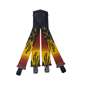TOMAHAWK heavy-duty braces - Flame