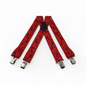 TOMAHAWK heavy-duty braces - Red Tape Measure