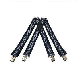 TOMAHAWK heavy-duty braces - Tribal Grey/Silver, Black