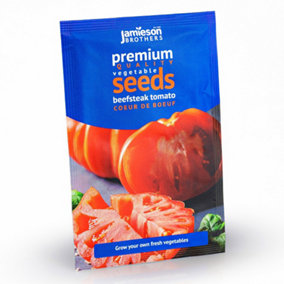 Tomato (Beef) Couer de Boeuf Vegetable Seeds (Approx. 100 seeds) by Jamieson Brothers
