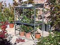 Tomato House Growhouse - Glass - L121 x W65 x H149 cm - Anthracite