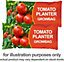 Tomato Planter Nutrient Enriched Compost Grow Bags - 2 x Deep Fill Grow Bags - Upto 8 Weeks Food