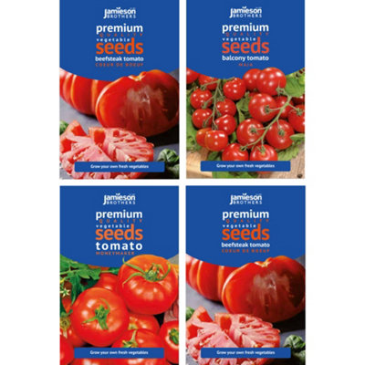 Tomato Seeds Bundle - 4 varieties by Jamieson Brothers