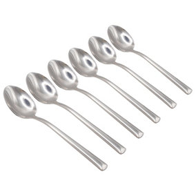 Tondo Stainless Steel Teaspoons - 14cm - Pack of 6