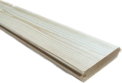 Tongue And Groove Boards (VTG)  87mm(W) x 19mm(T) x 2000mm (L) 10 Lengths In A Pack