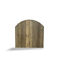 Tongue & Groove Garden Gate - Timber - L2 x W90 x H100 cm - Fully Assembled