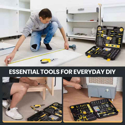Tool Kit Home Toolbox Diy Tool Set, Protable Complete Hand Home Tool ...