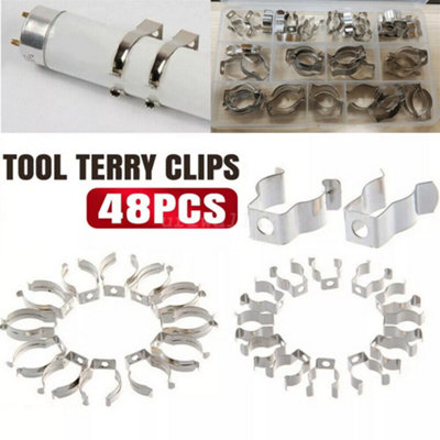Tool Spring Terry Clips Heavy Duty Storage For Shed Wall Mount Clips
