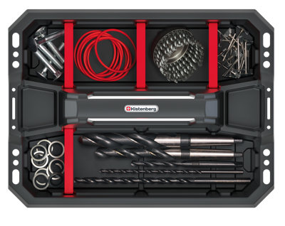 Tool Storage Tote Tray Heavy Duty Caddy Holdall Deep Compartment 3 Sizes Model 5 - 3