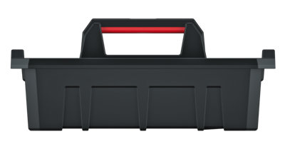 Tool Storage Tote Tray Heavy Duty Caddy Holdall Deep Compartment 3 Sizes Model 6 - 3