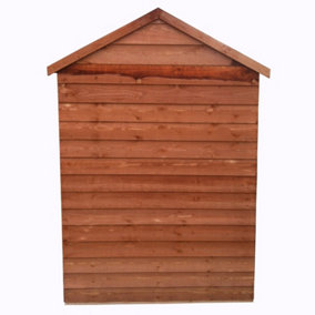 Tool Store 4 x 3 Double Door Garden Shed - Dip Treated Approx 4 x 3 Feet