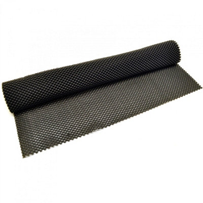 RESILIA Office Desk Chair Mat - For Low Pile Carpet (with Grippers) Black, 46 Inches X 60 Inches, Made In The USA