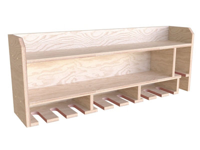 Tooltrek1 Power tool organizer storage rack, wall-mount drill holder ...