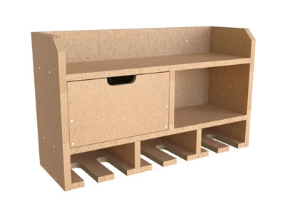 Tooltrek3 Power tool organizer storage rack, wall-mount drill holder ...
