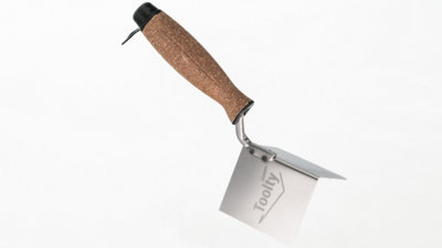 2-Piece Stainless Steel Corner Trowel Set - Internal & External 90 Degree, 80x60mm