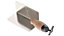 Toolty Corner Lining Internal Angled Trowel with Cork Handle 120x60mm Stainless Steel for Plastering Finishing DIY