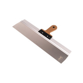 Toolty Filling Taping Spatula with Cork Handle on Aluminium Profile 550/90mm Stainless Steel for Plastering Finishing Rendering