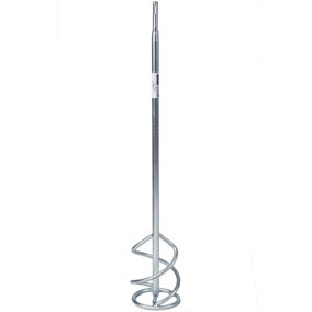 Toolty Propeller Mixing Paddle Stirrer Whisk Agitator 105x600mm SDS Galvanized Steel Positive 2Blade for Leveling Mass