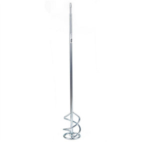 Toolty Propeller Mixing Paddle Stirrer Whisk Agitator 105x750mm SDS Galvanized Steel Positive 2Blade for Leveling Mass