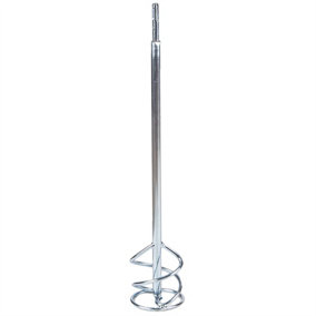 Toolty Propeller Mixing Paddle Stirrer Whisk Agitator 85x450mm SDS Galvanized Steel Positive 2Blade for Leveling Mass
