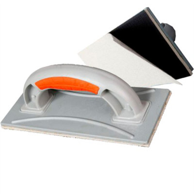 Toolty PVC Sanding Float - 225x98mm - Abrasive Paper on Velcro - for ...