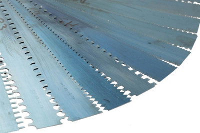 Toolty Replaceable Notched Blade 280mm Stainless Steel for Epoxy Resin