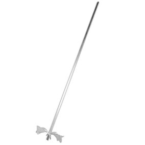 Toolty Resin Mixing Paddle Stirer Agitator Whisk Mixer for Liquid Materials and Resins - 90mm - Galvanized Steel DIY